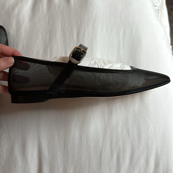 Le Monde Beryl Mesh Mary Jane Flats - Picture 7 of 11